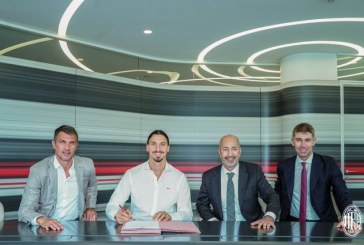 Ibrahimovic nënshkruan kontratë një vjeçare me Milanin