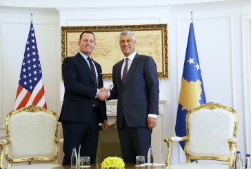 Thaçi dekoron Grenellin me Medaljen e Presidenciale të Meritave