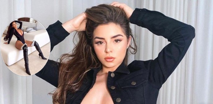 Demi Rose nuk ndalet, provokon rëndë me këmbë të hapura