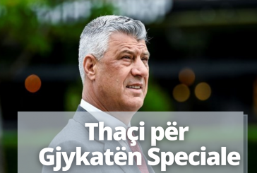 Vjen reagimi i Thaçit pas arrestimeve të Gjykatës Speciale