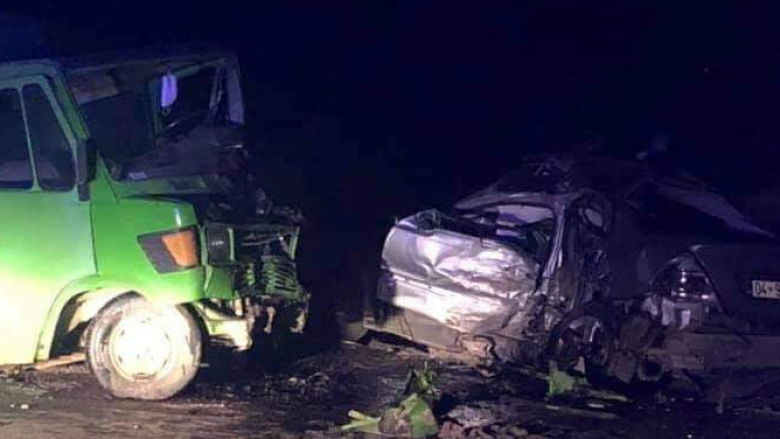 Pamje nga aksidenti ku humbi jetën një person sonte