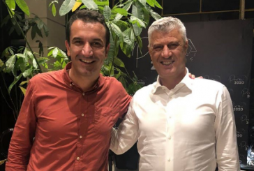 Thaçi takohet me Veliajn, thotë se është shembull për të gjithë kryetarët e kryeqyteteve të rajonit