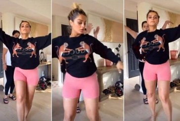 Nën ritmet e çiftelisë Bebe Rexha dhe tezja e saj ia hedhin valles