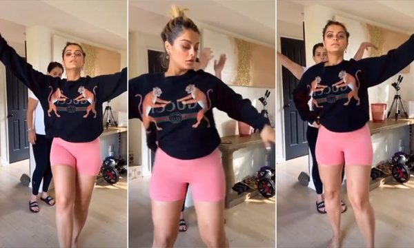Nën ritmet e çiftelisë Bebe Rexha dhe tezja e saj ia hedhin valles