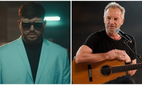 Reperit kosovar i dhezë në çelës, bën këngë e spot me Sting