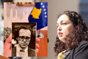 Vjosa Osmani publikon një fotografi të paparë më herët të Ibrahim Rugovës