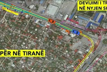 Nga nesër nuk mund të hyni në Tiranë nga sheshi Shqiponja, prezantohen rrugët alternative