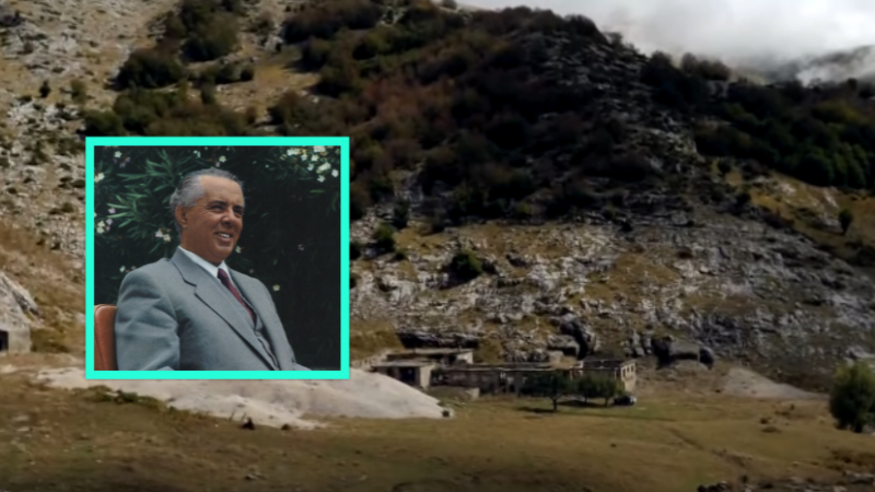 Vila sekrete dhe bunkeri i Enver Hoxhës: E ndërtuar në mes të tri maleve, i përballonte edhe sulmet atomike