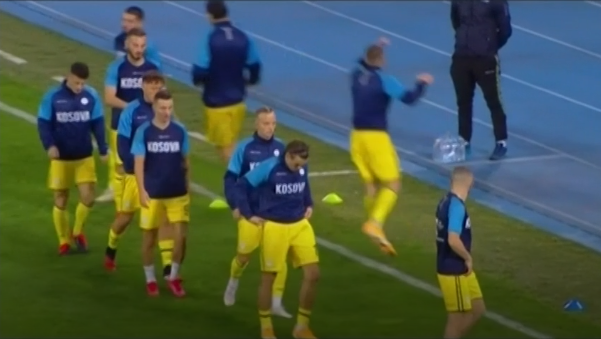 Futbollistët e Kosovës dalin në nxehje