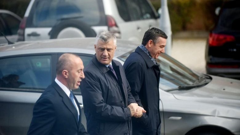 Presidenti Thaçi takon Veselin e Haradinajn