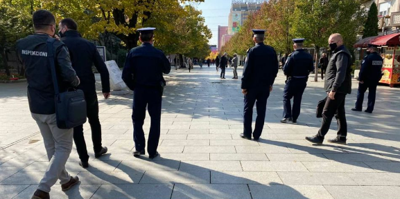 Policia në aksion, denim për ata që janë pa maska