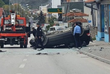 Aksident i rëndë në dalje të Pejës, katër persona të lënduar