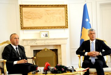 Takim urgjent në mes Hashim Thaçit dhe Ramush Haradinajt