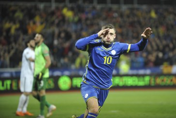 UEFA e dridhë Maqedoninë, ia publikonë golat e Arbër Zenelit