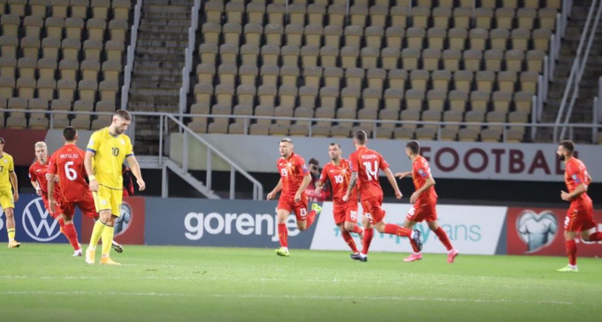 Mbyllet pjesa e parë: Maqedoni 2:1 Kosovë