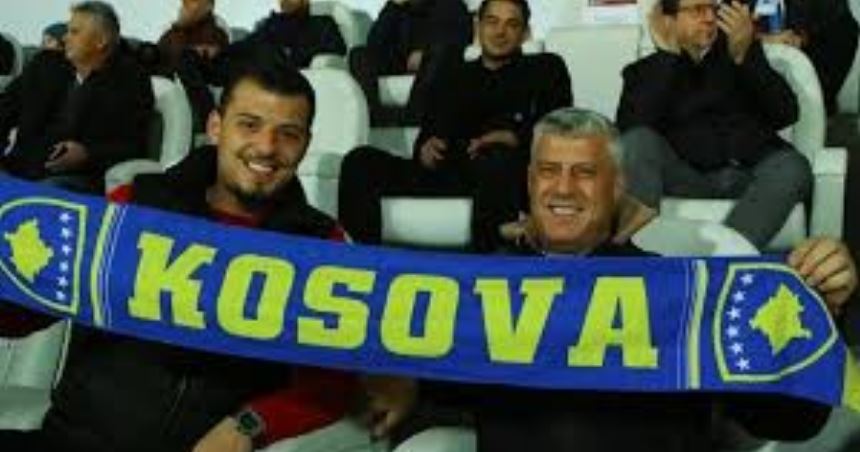 Presidenti Thaçi: Me zemër e shpirt jemi me Kombëtaren e Kosovës!