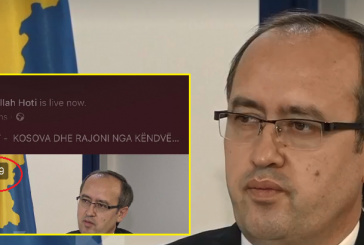 I bie shikueshmëria Avdullah Hotit, vetëm 119 veta e shikojn live