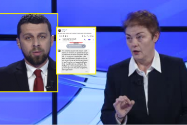 Melihate Termkolli kërcënon dhe fyen gazetarin Arsim Lani