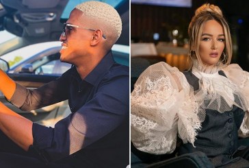 Reagon Adriana Matoshi pasi që u raportua se i dashuri i saj u largua nga Kosova