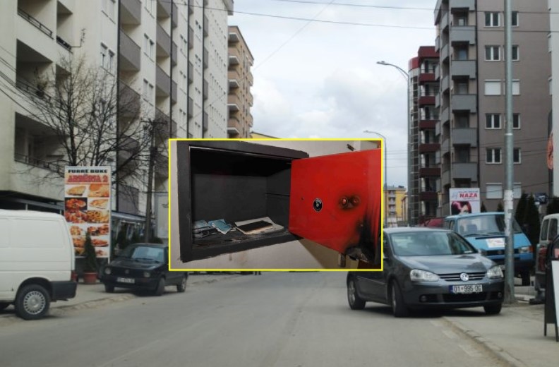 Instituticionit mikrofinanciar në Fushë Kosovë i vidhet kasaforta me afër 8 mijë euro
