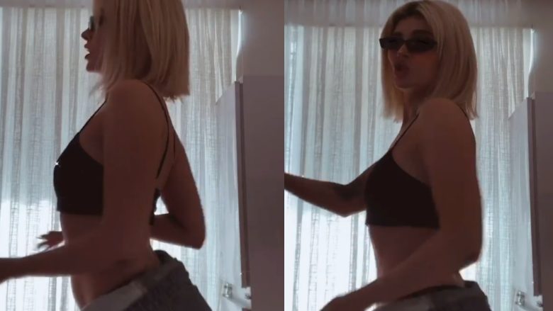 Era Istrefi publikon një video duke bërë ‘twerk’ pasi ia kërkuan fansat