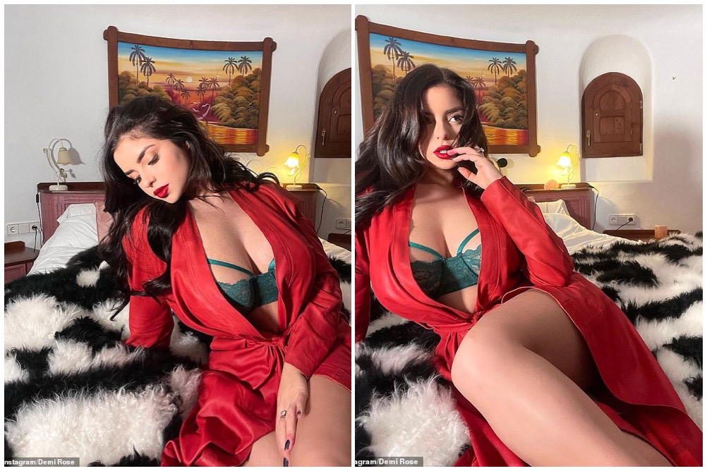 Demi Rose lë pak vend për imagjinatë me paraqitjen e fundit