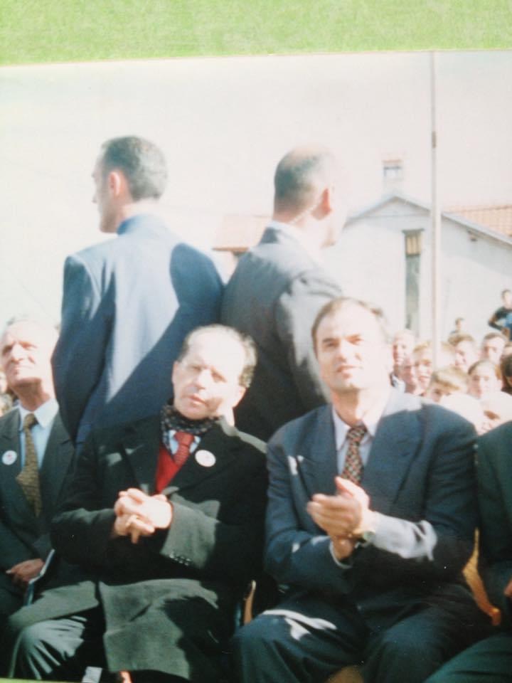 Agim Maka publikon foto të rrallë me Ibrahim Rugovën
