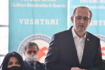 Hoti: Vushtrria gjithmonë ka qenë me vizionin e presidentit Rugova