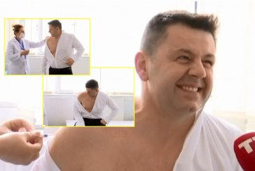 Bekë Berisha merr vaksinën, thotë se veç me shati me i mshu ka dhimtë