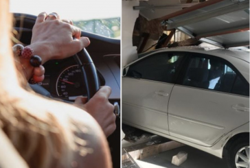 Vozitë me shpejtësi të madhe, një femër në Gjilan aksidentohet për murin e shtëpisë