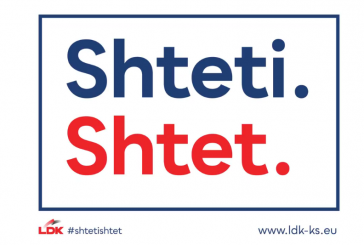 Hoti prezanton vizionin e LDK-së me sloganin ”ShtetiShtet”