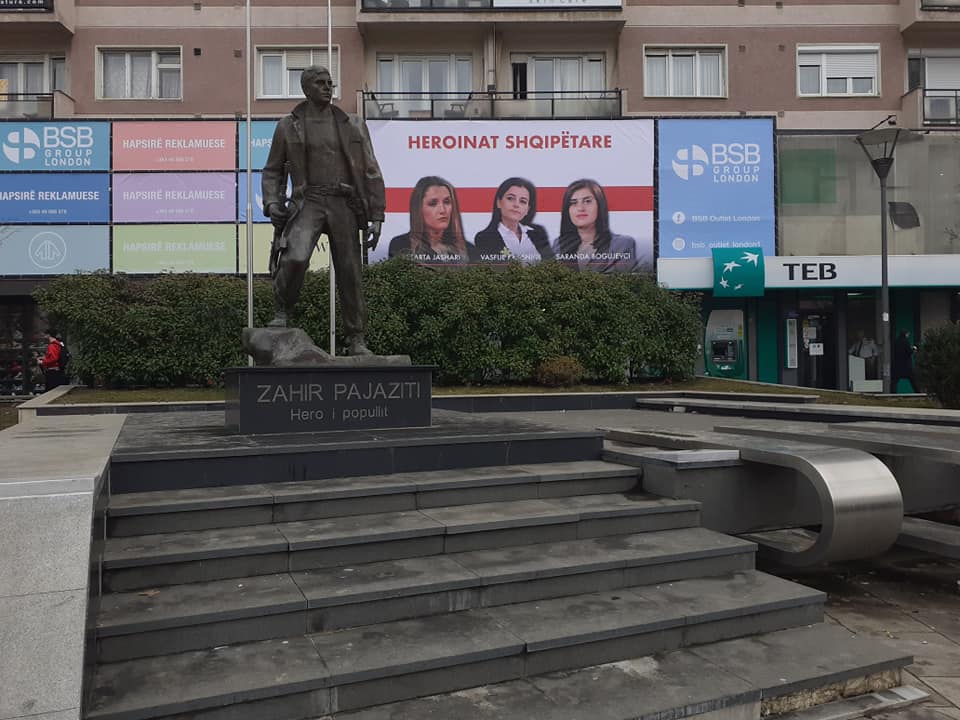 E vendosën fotografinë e Besartës në billbord, Bekim Jashari i reagon VV-së: Jo njerëzore