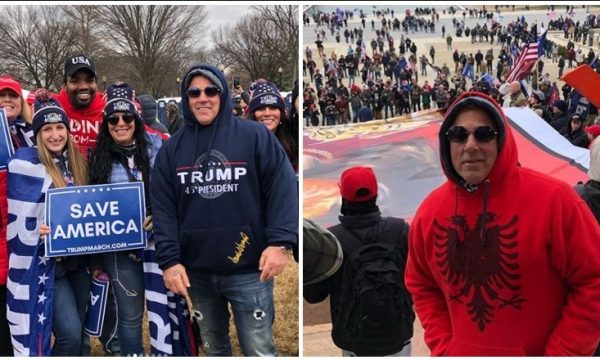 Flet ish-mafiozi shqiptar që udhëhoqi protestat pro Trumpit: Biden është i korruptuar