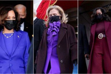 Arsyeja pse gratë ishin veshur me vjollcë në ceremoninë e inaugurimit të Biden si president