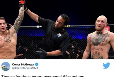 Conor McGregor reagon edhe në rrjetet sociale pas humbjes nga Poirier