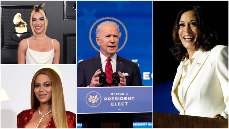 “Levitating” e Dua Lipës në mesin e këngëve që do të lëshohen gjatë inaugurimit të Joe Biden si president