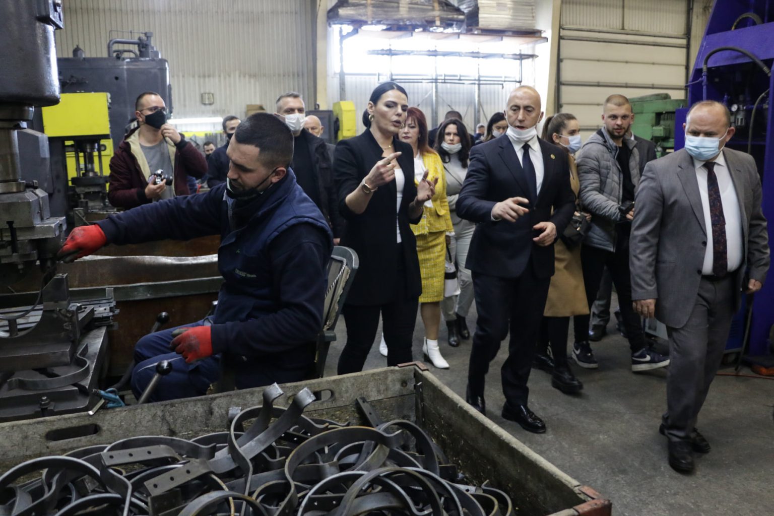 Haradinaj në përkrahje të bizneseve