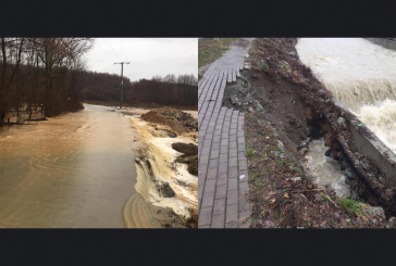 Reshjet e shiut në Junik, shkaktojnë dëme infrastrukturore
