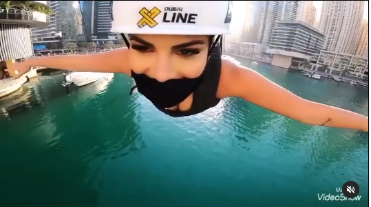 Luana Vjollca “fluturon” mbi Dubai