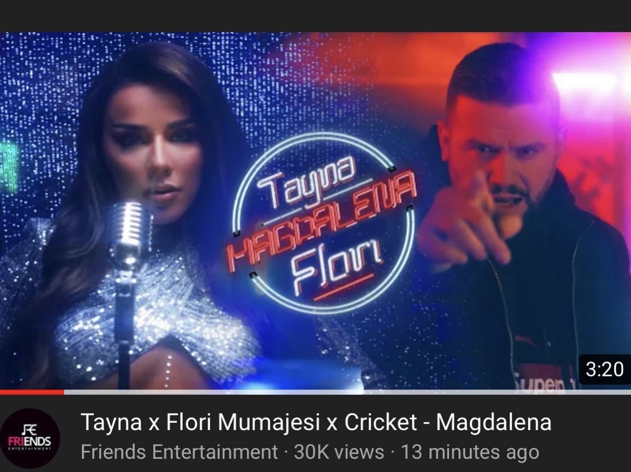 Publikohet Magdalena nga Flori dhe Tayna