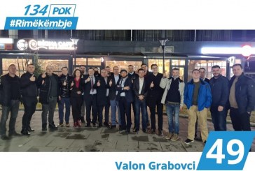 Isniqi dhe Deçani, mbështesin Valon Grabovcin për deputet