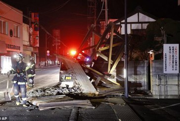 Dalin pamjet e para nga tërmeti i fuqishëm 7.3 ballë në Japoni