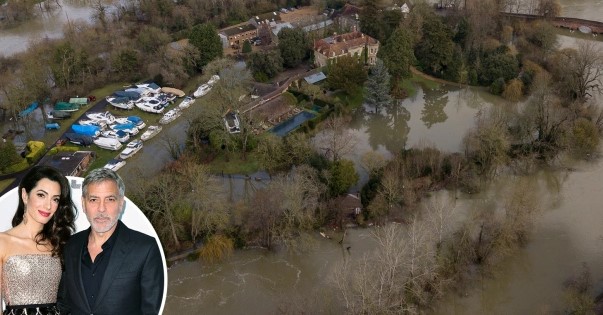 George Clooney në telashe, i përmbytet nga vërshimet shtëpia 12 milionëshe