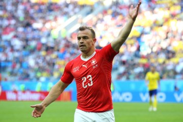 Xherdan Shaqiri realizon gol për Zvicrën