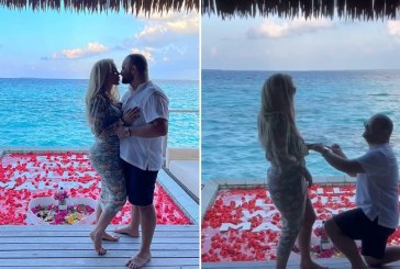 Fjolla Morina i thotë “Po” propozimit për martesë nga Fisnik Syla në Ishujt Maldive