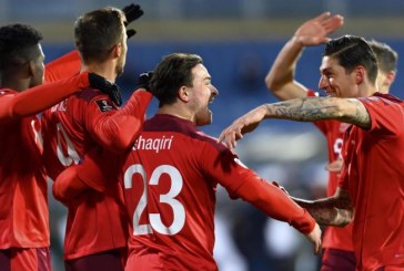 Zvicra përmbytë Bulgarinë me 3-1