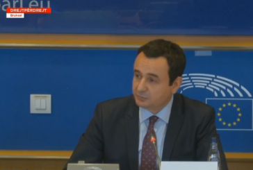 Kurti në Parlamentin Evropian: Kosova në tryezën e bisedimeve ulet si palë e barabartë me Serbinë