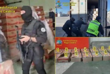 Guardia di Finanza publikon video nga kapja e 400 kilogramëve drogë në Lipjan