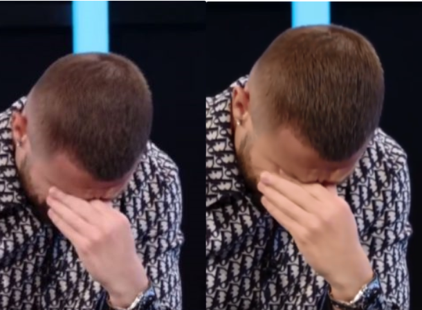 Valon Berisha shpërthen në lot gjatë emisionit