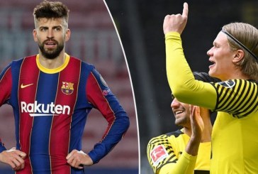 Pique nuk fsheh dëshirën e tij që Haaland të transferohet te Barcelona